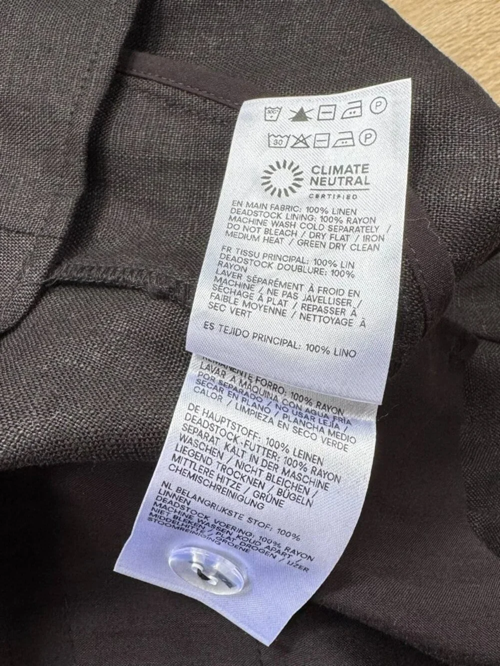 Reformation vida linen